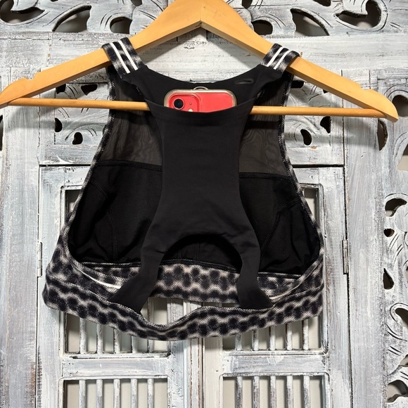 Lululemon Pace Perfect Sports Bra Seawheeze Limited Edition Black/White - Picture 4 of 8